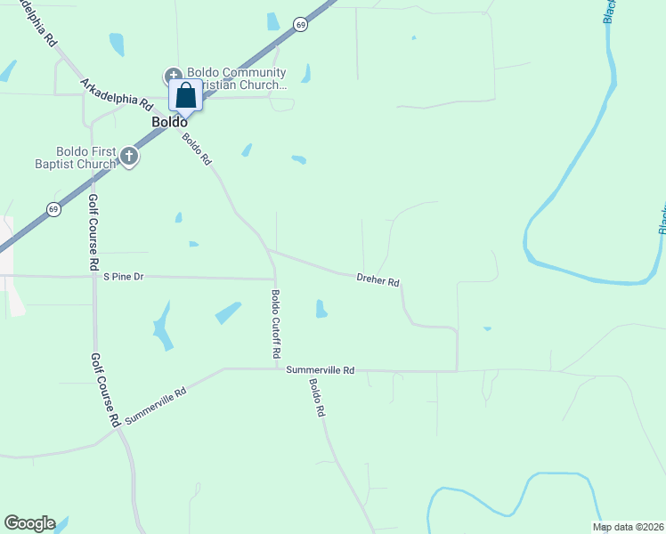 map of restaurants, bars, coffee shops, grocery stores, and more near 272 Dreher Road in Jasper