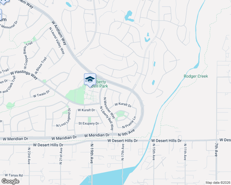 map of restaurants, bars, coffee shops, grocery stores, and more near 39906 North Thunder Hills Lane in New River