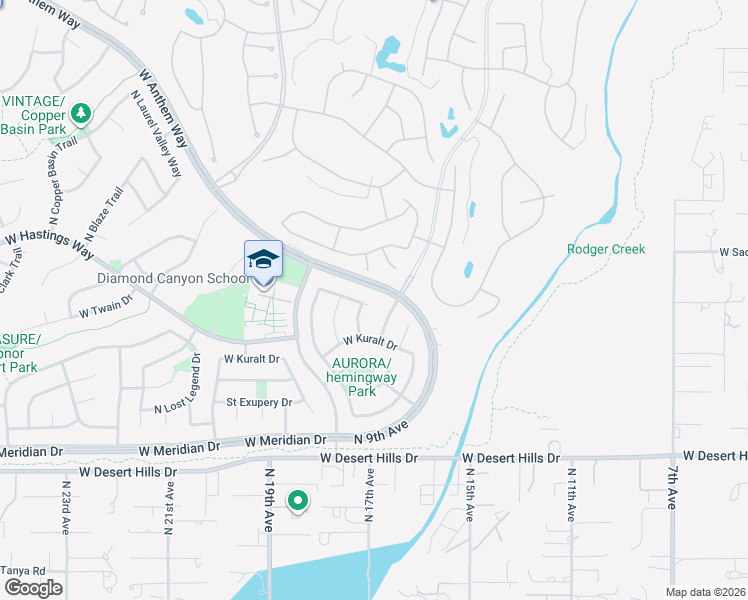 map of restaurants, bars, coffee shops, grocery stores, and more near 39919 North Bell Meadow Trail in New River