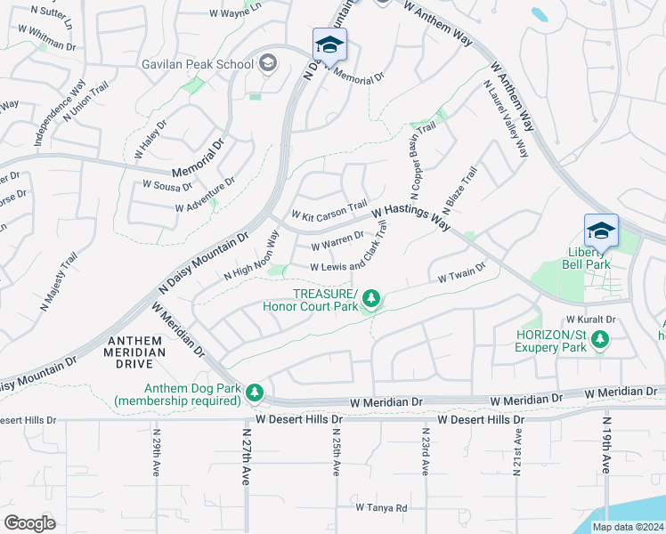 map of restaurants, bars, coffee shops, grocery stores, and more near 2502 West Lewis and Clark Trail in New River