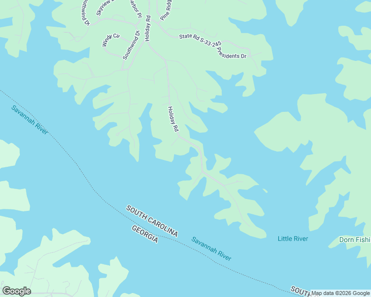 map of restaurants, bars, coffee shops, grocery stores, and more near 788 Holiday Road in McCormick