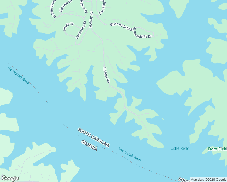 map of restaurants, bars, coffee shops, grocery stores, and more near 788 Holiday Road in McCormick