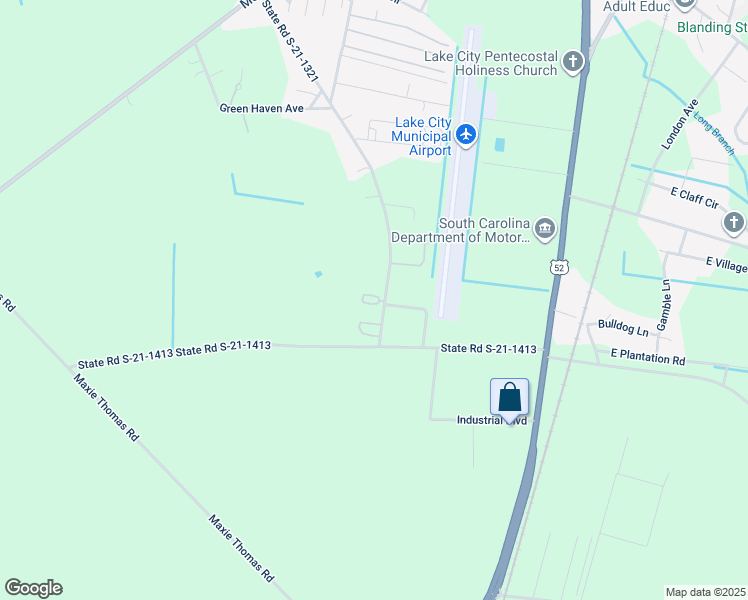 map of restaurants, bars, coffee shops, grocery stores, and more near 304 Frond Circle in Lake City