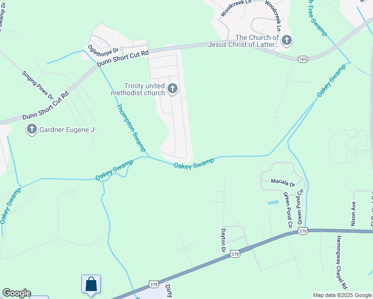 map of restaurants, bars, coffee shops, grocery stores, and more near 1433 Leatherman Road in Conway