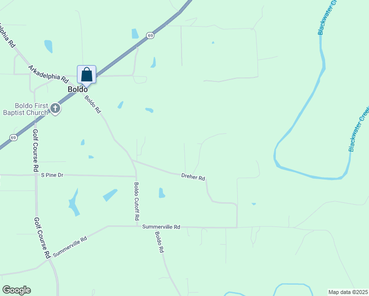 map of restaurants, bars, coffee shops, grocery stores, and more near 171 Win-Dre Drive in Jasper