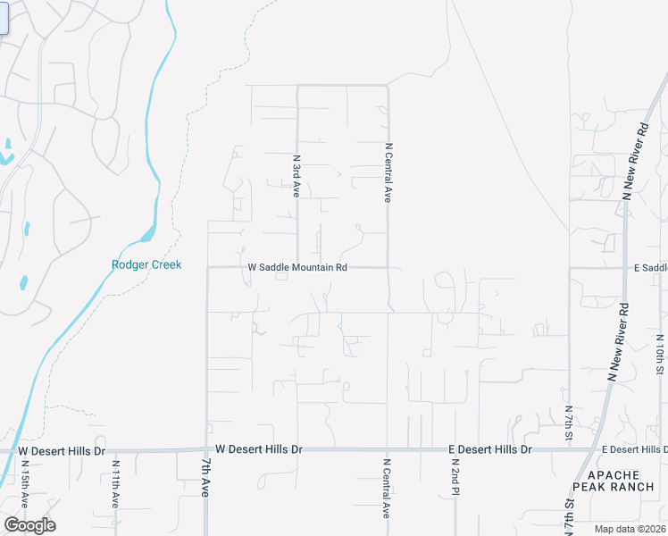 map of restaurants, bars, coffee shops, grocery stores, and more near 40221 North 2nd Drive in Phoenix