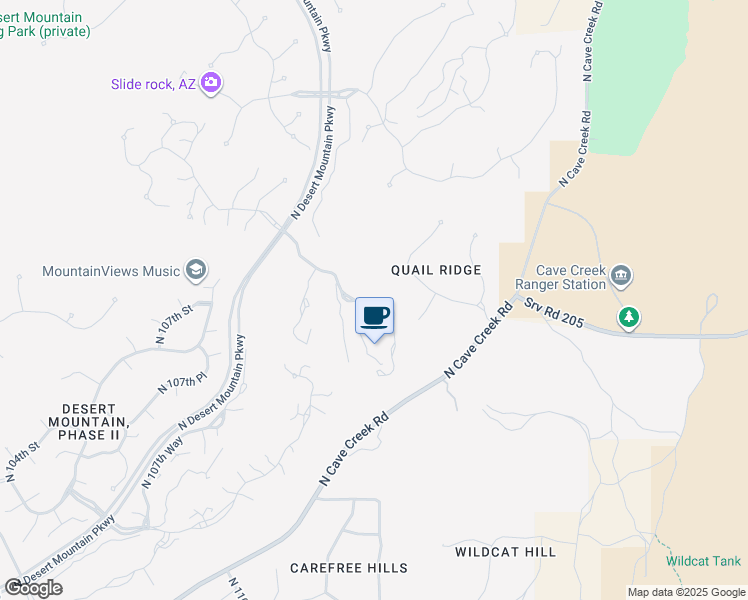 map of restaurants, bars, coffee shops, grocery stores, and more near 11182 East Prospect Point Drive in Scottsdale