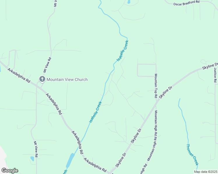 map of restaurants, bars, coffee shops, grocery stores, and more near 38 Branchwood Lane in Warrior