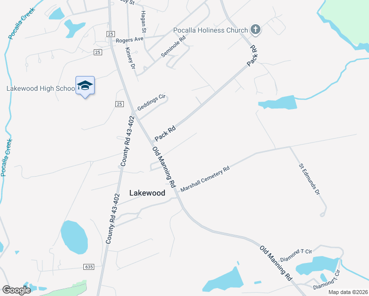 map of restaurants, bars, coffee shops, grocery stores, and more near 17 Lanel Drive in Sumter