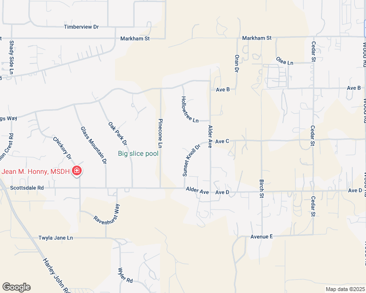 map of restaurants, bars, coffee shops, grocery stores, and more near 18563 Sunset Knoll Drive in Riverside