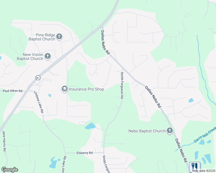 map of restaurants, bars, coffee shops, grocery stores, and more near 223 Shockley Way in Dallas