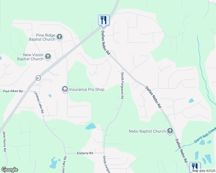 map of restaurants, bars, coffee shops, grocery stores, and more near 223 Shockley Way in Dallas