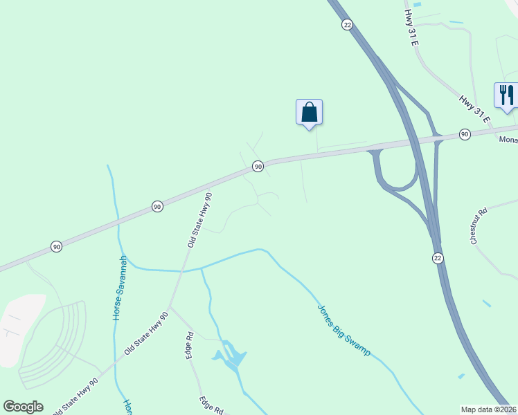 map of restaurants, bars, coffee shops, grocery stores, and more near 116 Averyville Drive in Conway
