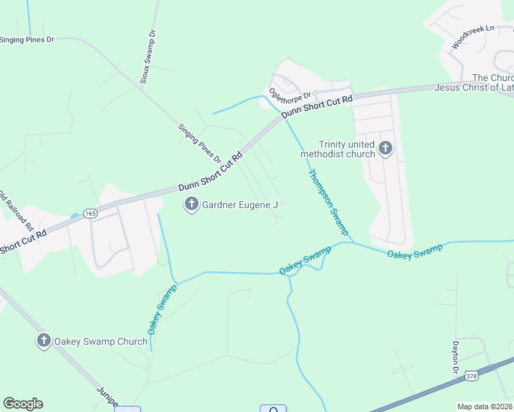 map of restaurants, bars, coffee shops, grocery stores, and more near 1149 Dunn Short Cut Road in Conway