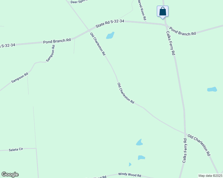 map of restaurants, bars, coffee shops, grocery stores, and more near 2005 Old Charleston Road in Lexington