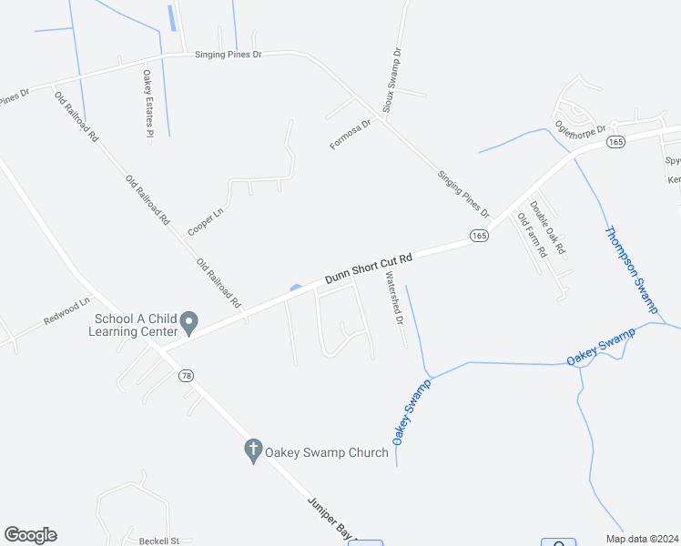 map of restaurants, bars, coffee shops, grocery stores, and more near 1414 Dunn Short Cut Road in Conway