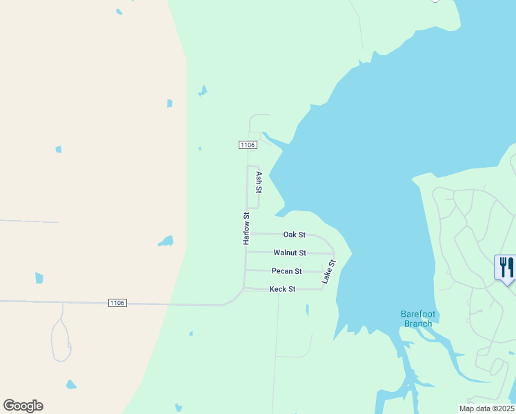 map of restaurants, bars, coffee shops, grocery stores, and more near 140 Ash Street in Nocona