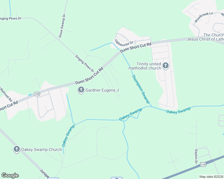 map of restaurants, bars, coffee shops, grocery stores, and more near 1149 Dunn Short Cut Road in Conway