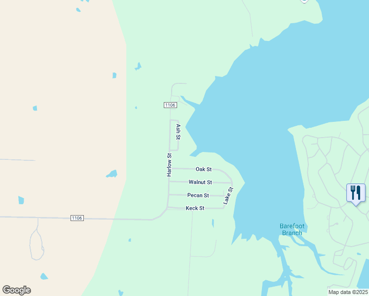 map of restaurants, bars, coffee shops, grocery stores, and more near 140 Ash Street in Nocona