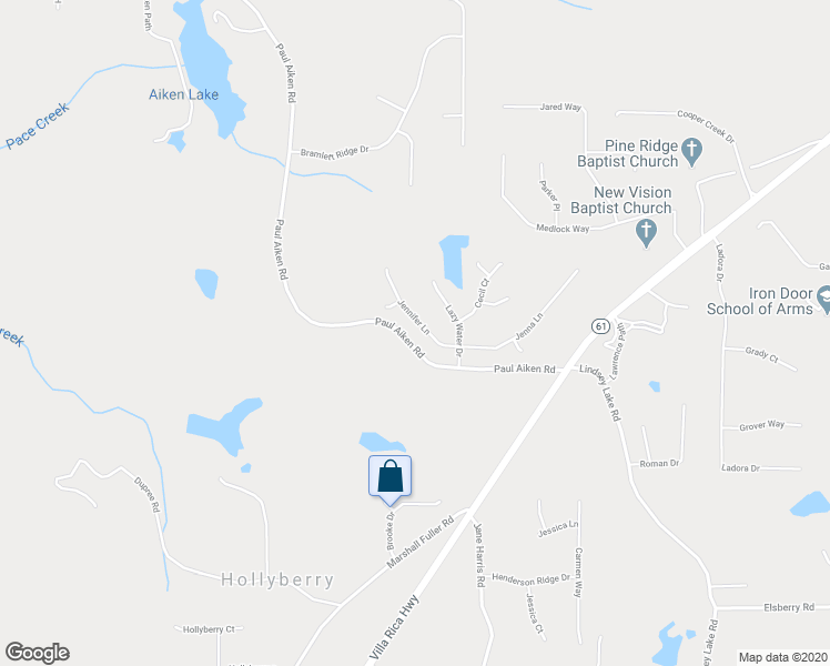 map of restaurants, bars, coffee shops, grocery stores, and more near 101 Jennifer Place in Dallas