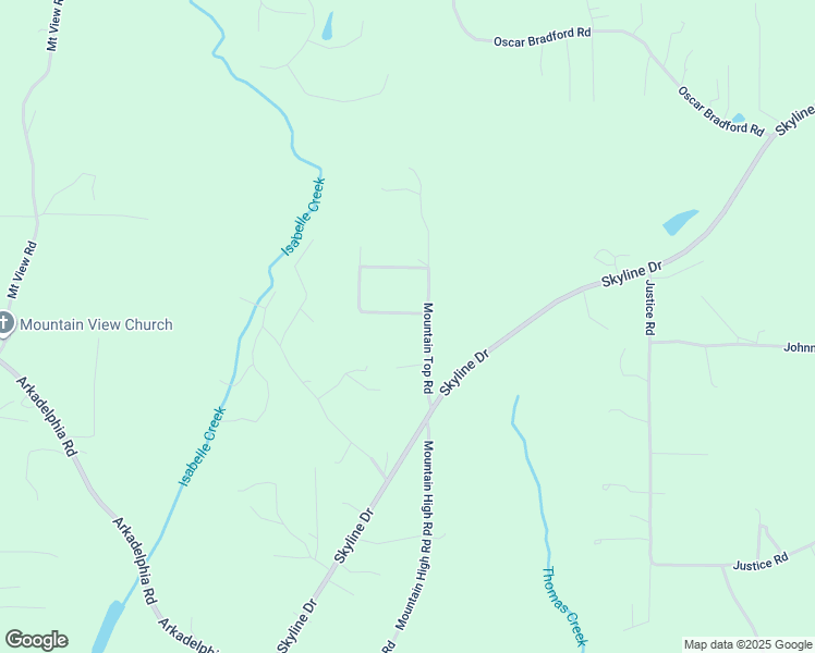 map of restaurants, bars, coffee shops, grocery stores, and more near 55 Briarfield Road in Warrior