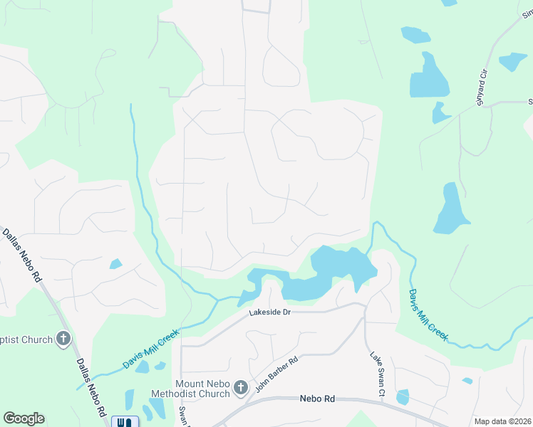 map of restaurants, bars, coffee shops, grocery stores, and more near 179 Poplar Way in Dallas