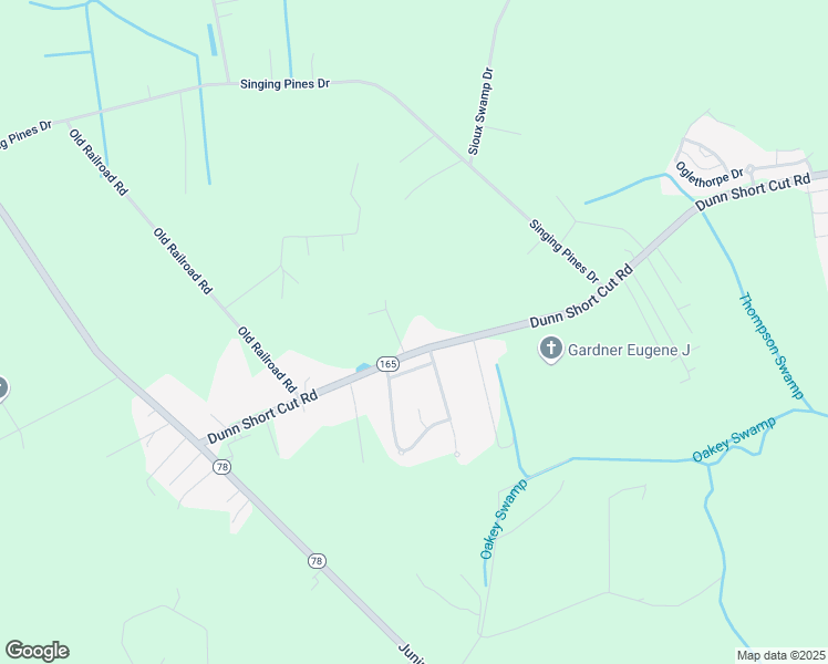 map of restaurants, bars, coffee shops, grocery stores, and more near 1414 Dunn Short Cut Road in Conway