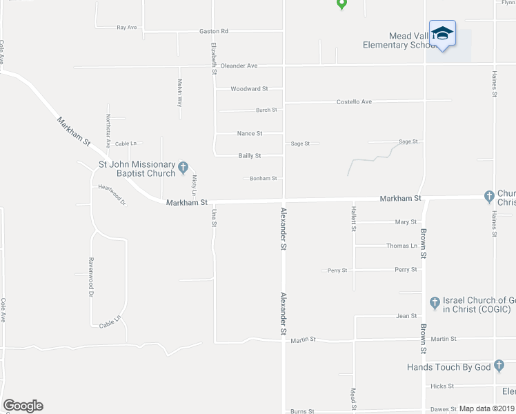 map of restaurants, bars, coffee shops, grocery stores, and more near 20407 Markham Street in Perris