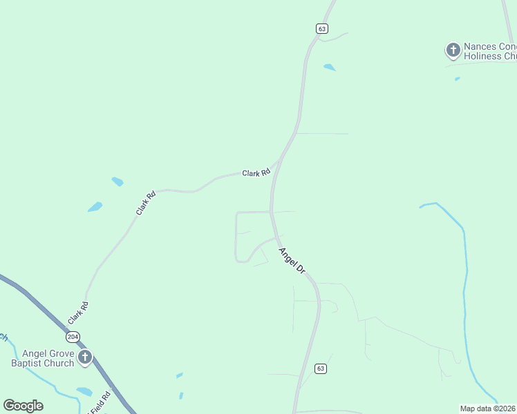 map of restaurants, bars, coffee shops, grocery stores, and more near 1117 Angel Drive in Jacksonville