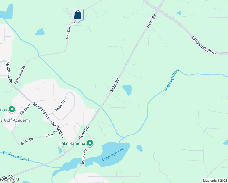 map of restaurants, bars, coffee shops, grocery stores, and more near 9 Hillcrest Drive in Hiram
