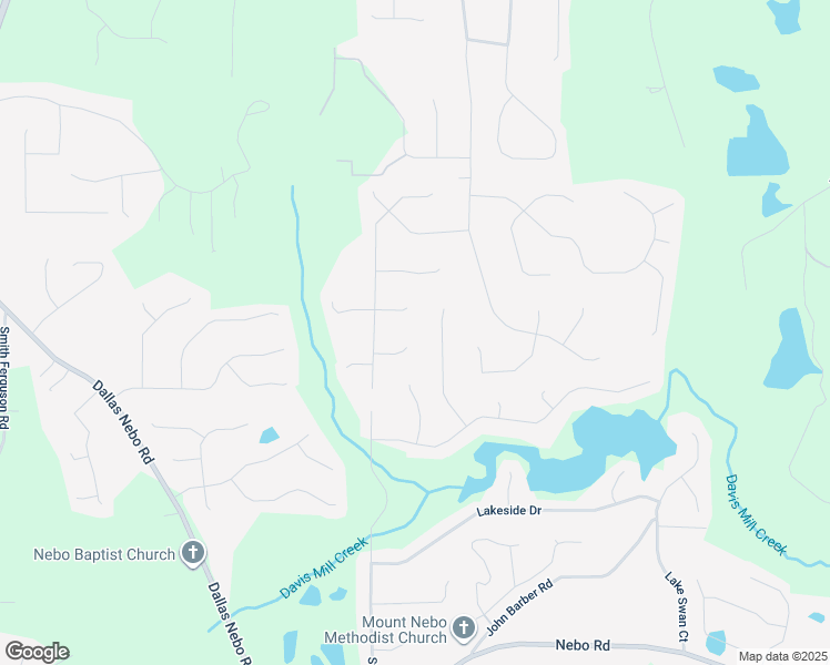map of restaurants, bars, coffee shops, grocery stores, and more near 83 Mill Pointe Place in Dallas