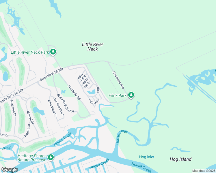 map of restaurants, bars, coffee shops, grocery stores, and more near 1395 Twin Oaks Drive in North Myrtle Beach