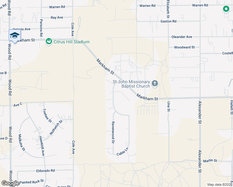 map of restaurants, bars, coffee shops, grocery stores, and more near 19861 Heartwood Drive in Perris