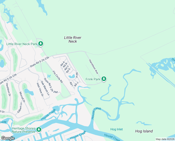 map of restaurants, bars, coffee shops, grocery stores, and more near 1395 Twin Oaks Drive in North Myrtle Beach