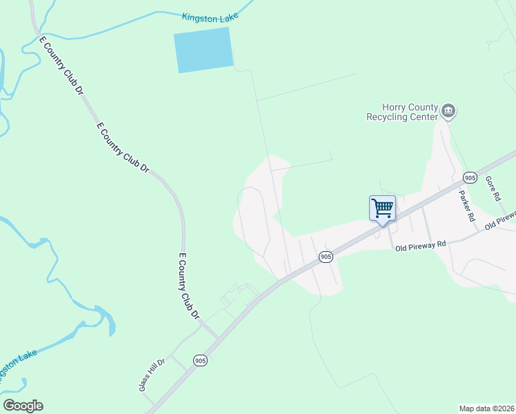 map of restaurants, bars, coffee shops, grocery stores, and more near 450 Sellers Road in Conway