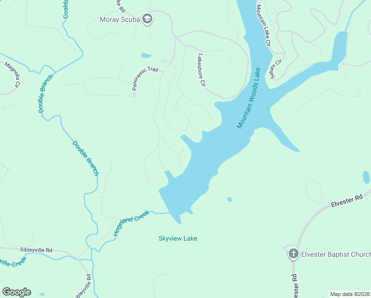 map of restaurants, bars, coffee shops, grocery stores, and more near 1595 Overlook Point in Warrior