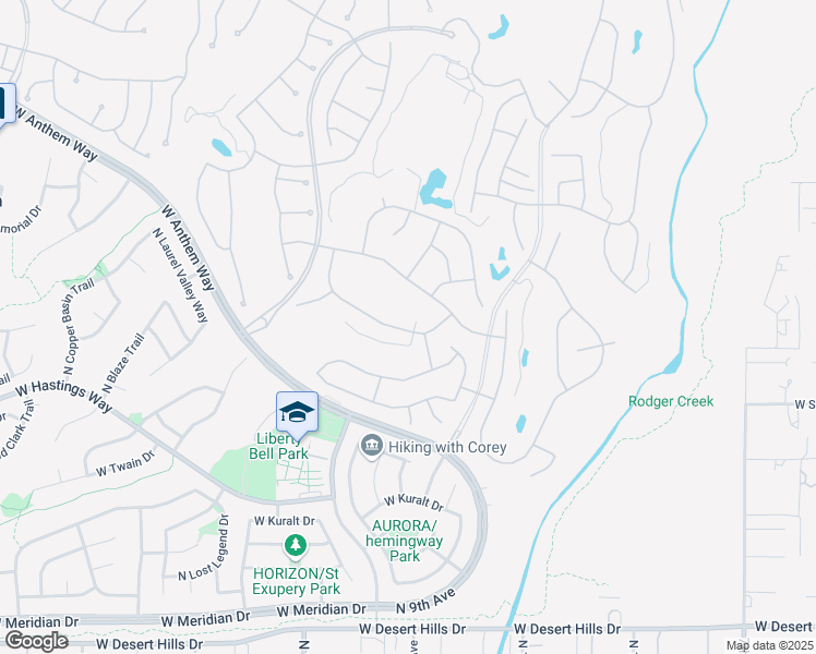 map of restaurants, bars, coffee shops, grocery stores, and more near 1718 West Dion Drive in Phoenix