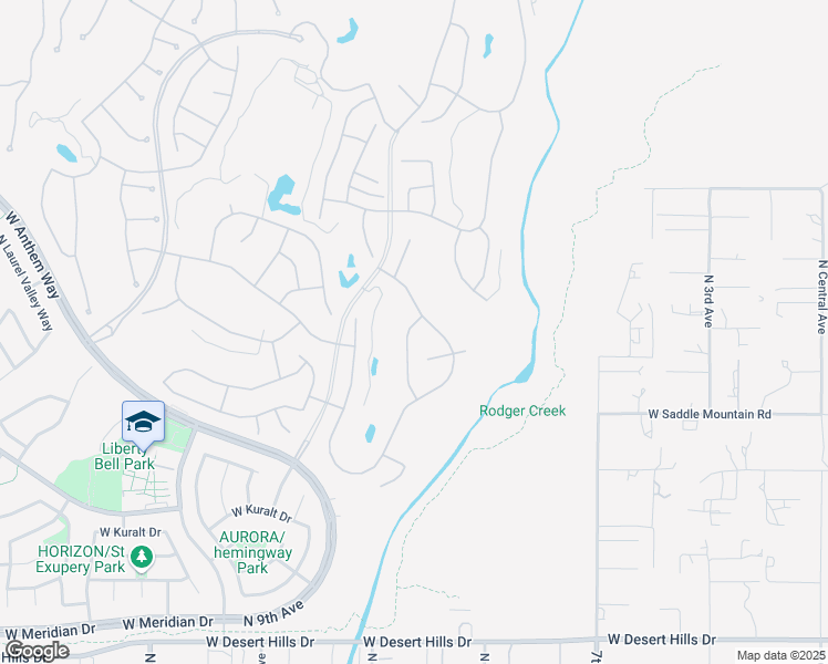 map of restaurants, bars, coffee shops, grocery stores, and more near 40511 North Hawk Ridge Trail in New River