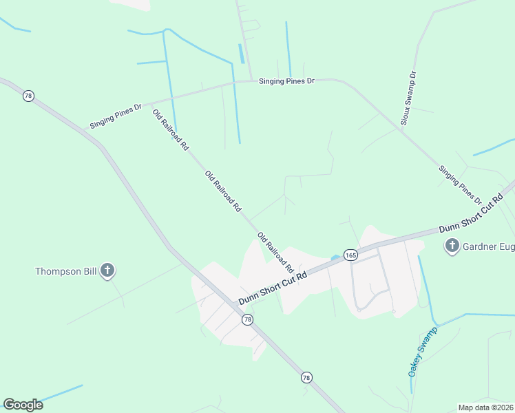 map of restaurants, bars, coffee shops, grocery stores, and more near 1495 Cooper Lane in Conway