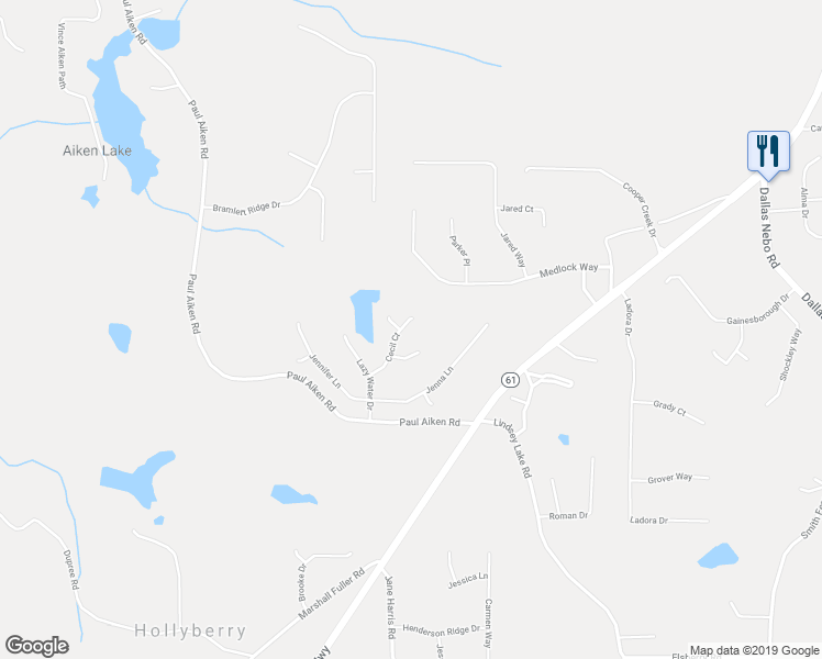 map of restaurants, bars, coffee shops, grocery stores, and more near 148 Cecil Court in Dallas