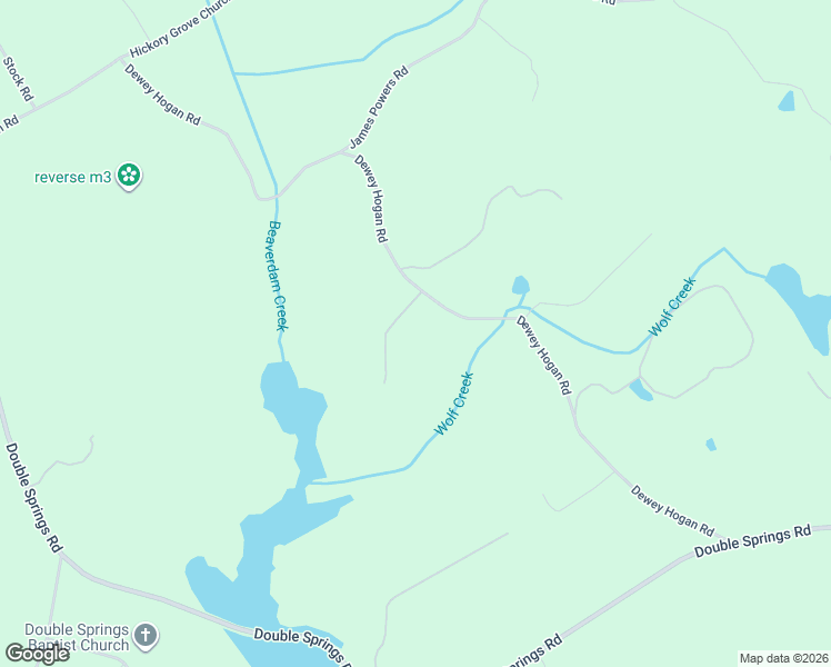 map of restaurants, bars, coffee shops, grocery stores, and more near 2910 Dewey Hogan Road in Monroe