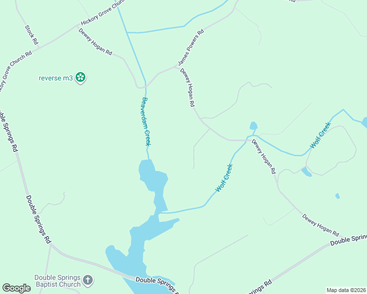 map of restaurants, bars, coffee shops, grocery stores, and more near 2910 Dewey Hogan Road in Monroe