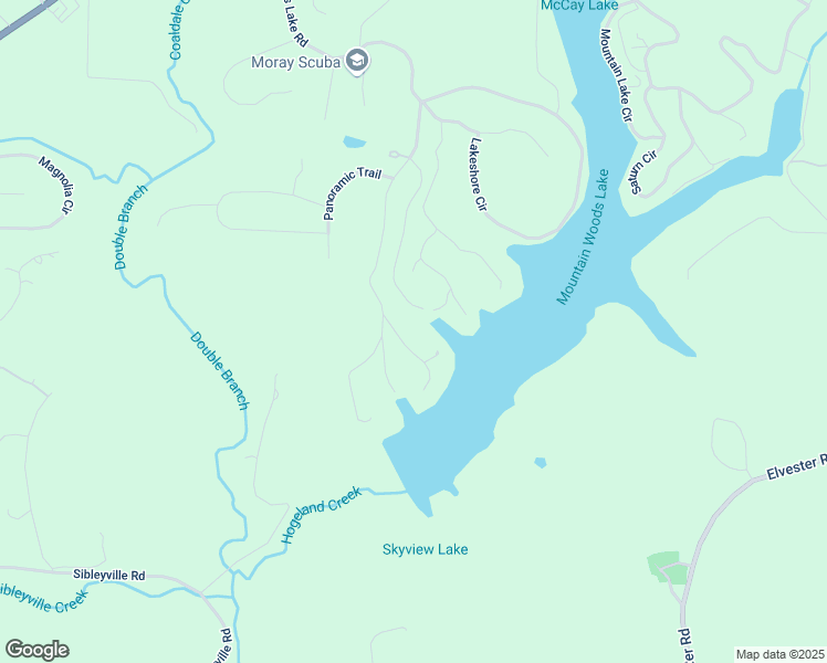 map of restaurants, bars, coffee shops, grocery stores, and more near 935 Lakeshore Drive in Warrior