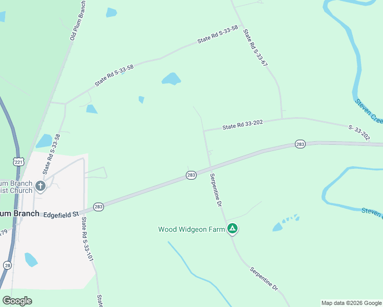 map of restaurants, bars, coffee shops, grocery stores, and more near 112 Serpentine Drive in Plum Branch