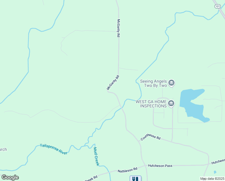 map of restaurants, bars, coffee shops, grocery stores, and more near 1721 McGarity Road in Temple