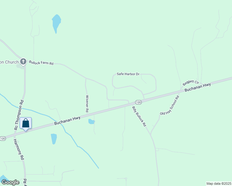 map of restaurants, bars, coffee shops, grocery stores, and more near 53 Safe Harbor Trail in Dallas