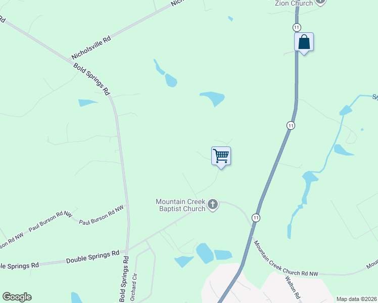 map of restaurants, bars, coffee shops, grocery stores, and more near 1414 Raymonds Road in Monroe