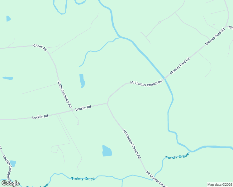 map of restaurants, bars, coffee shops, grocery stores, and more near 4645 Mount Carmel Church Road in Monroe