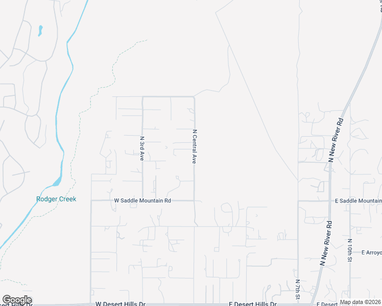 map of restaurants, bars, coffee shops, grocery stores, and more near 40502 North Central Avenue in Phoenix