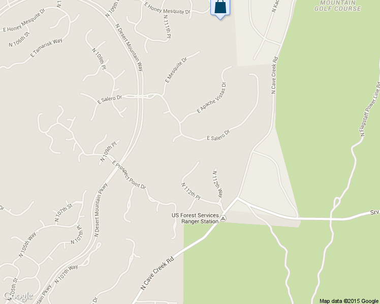 map of restaurants, bars, coffee shops, grocery stores, and more near 40424 North 112th Place in Scottsdale